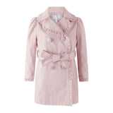 Frill Edge Trench Coat