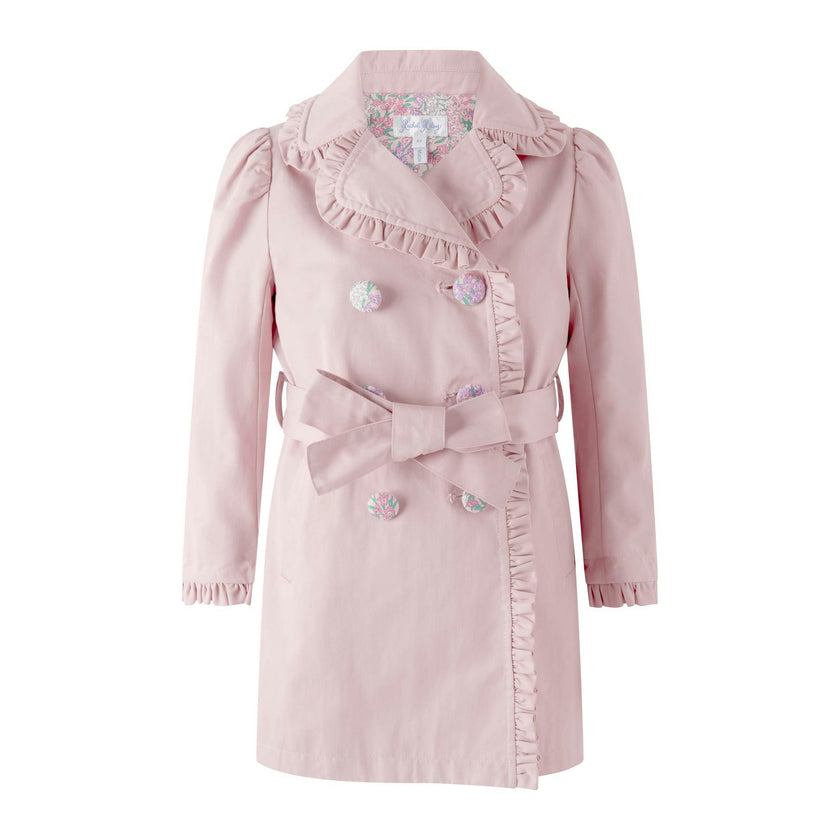 Frill Edge Trench Coat