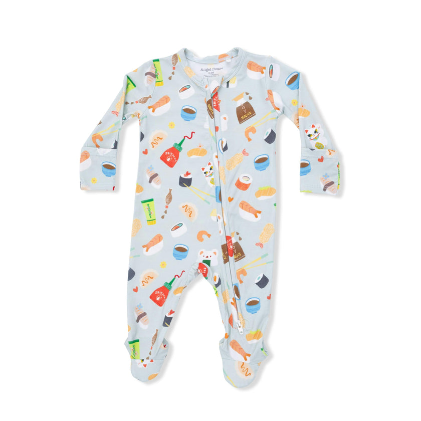 Sushi - 2 Way Zipper Footie