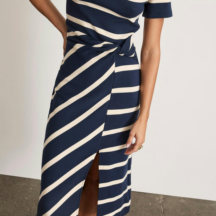 Short Sleeve Striped Cody Dress