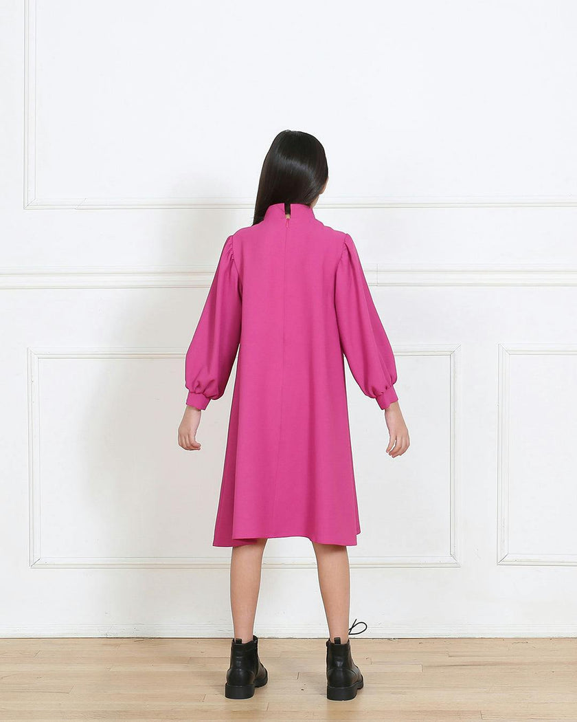 Megan dress (fuschia pink)