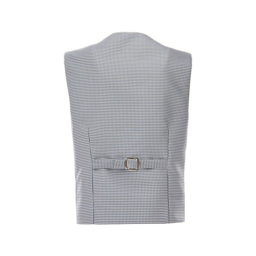 Gray Pin Vest and Bowtie