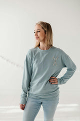 Women's Pullover Mama in Burlwood