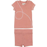 Spiral Stitch Short Set