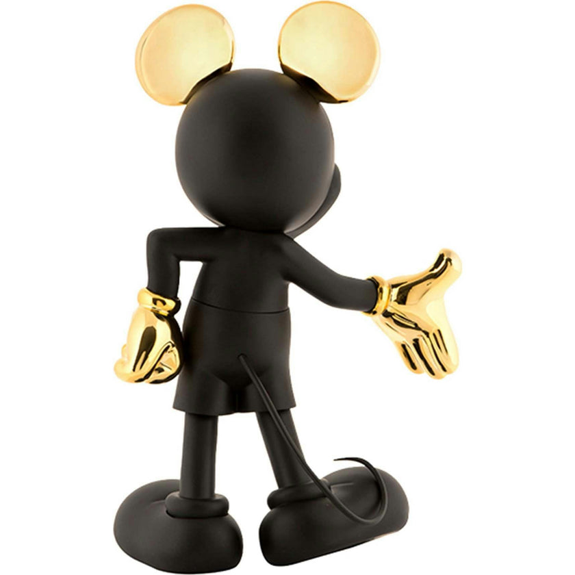 Mickey WELCOME Black & Gold 12in