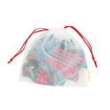 Plaid Bow Bell Garland