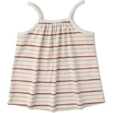 Organic Tank Top & Shorts Set - Terra Stripes