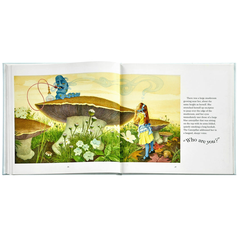 Alice's Adventures in Wonderland Leather Bound Classic Children's Book