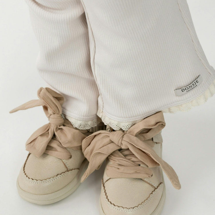 Lexley Sneakers | Cream Leather