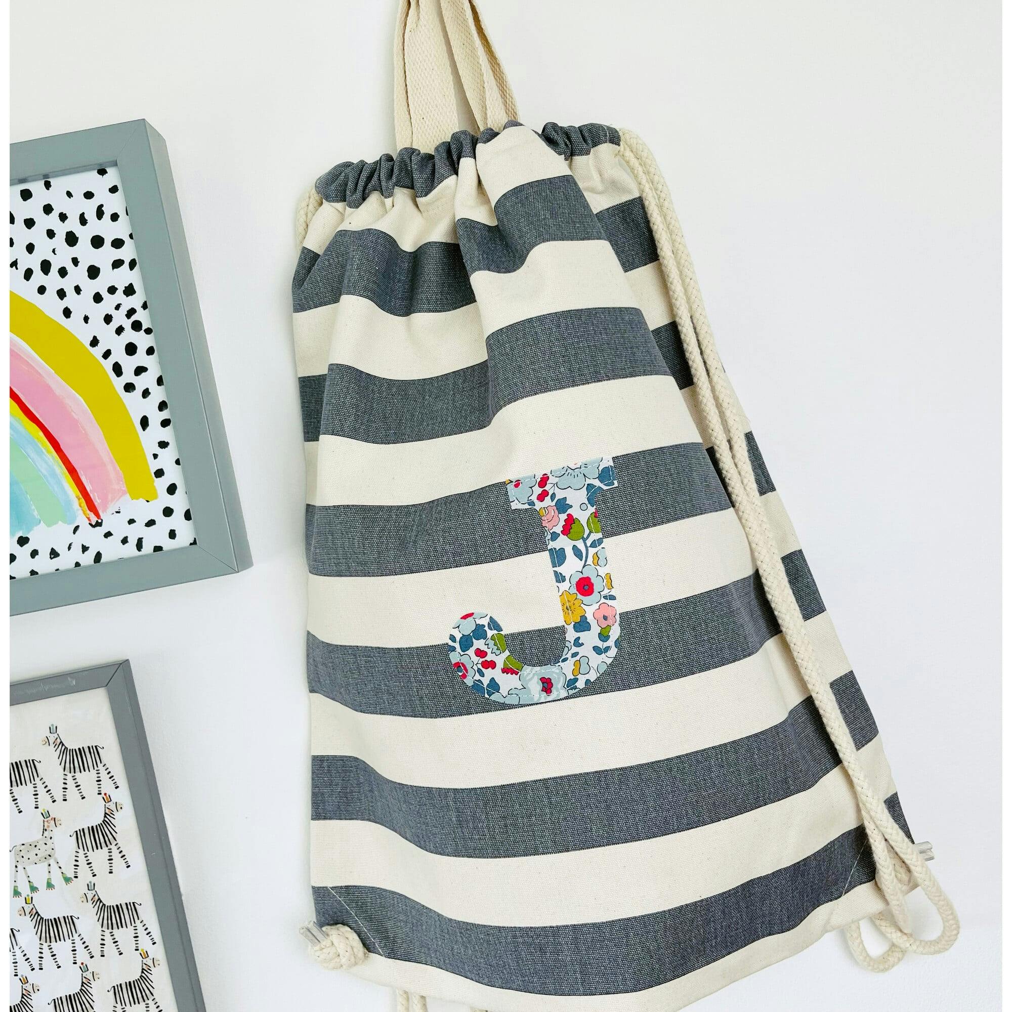 Liberty Of London Personalised Drawstring Bag