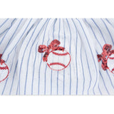 Baseball Stripe - Tutu Skirt with Bike Shorts