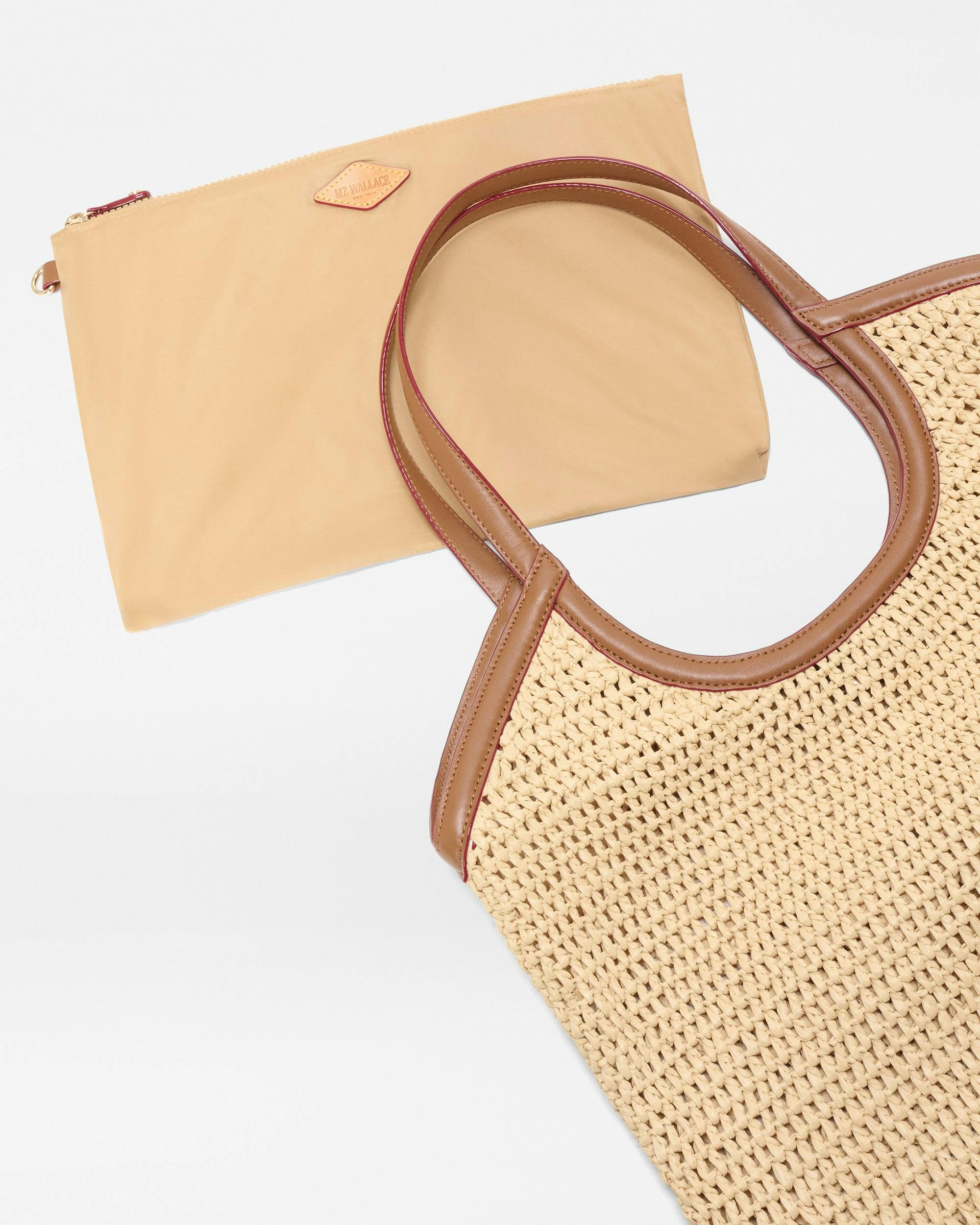 Camel Crochet II Large Crochet Georgica Tote