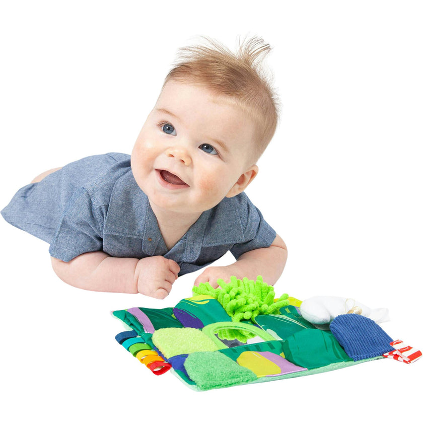 Sensory Garden Flap Stroller Toy