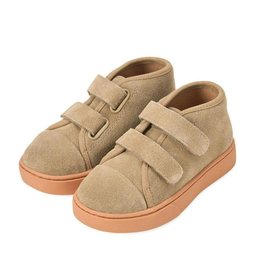 Robby Suede 2-Velcro Strap High Sneakers
