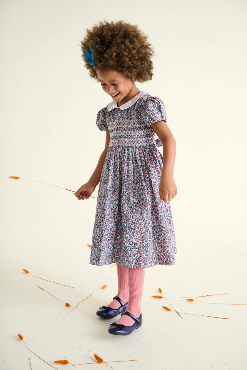 Smocked Girls Dress Jezabel