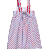 Evie Dress - Patriotic Plaid