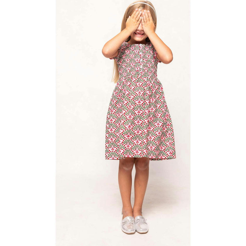 Mini Parker Dress in Floral Fan