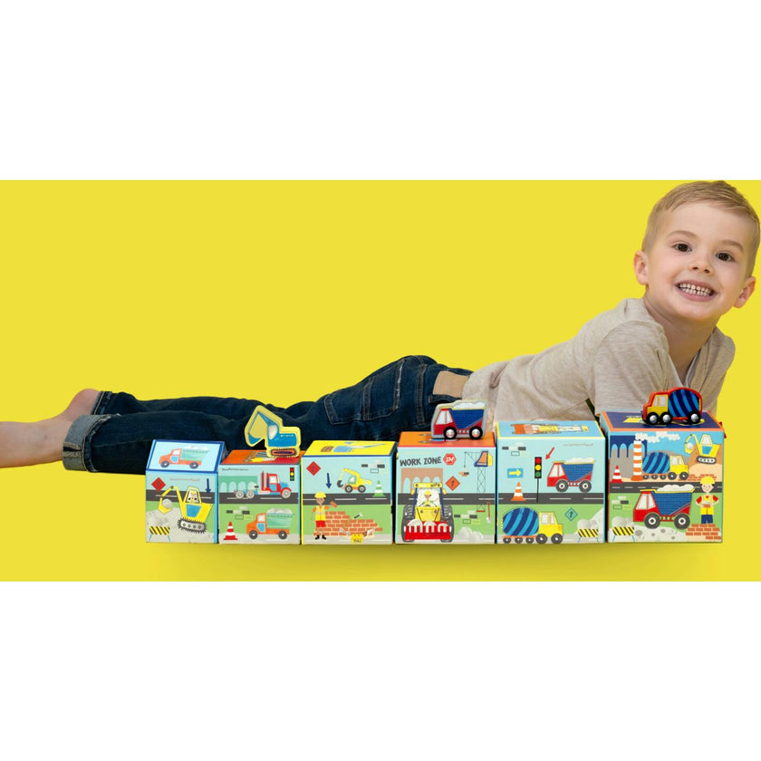 Construction Stacking Cubes