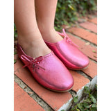 Beatrice Flat in Metallic Bubble