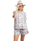 Women's Drawbertson Longhorns Short PJ Set