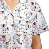 Women's Drawbertson Longhorns Short PJ Set