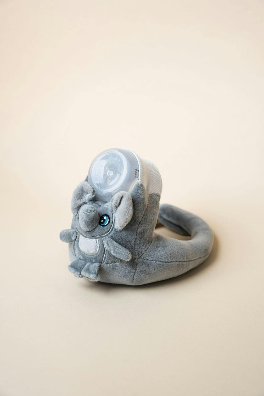 Baby Bottle Pillow Holder For Parents - Elephant