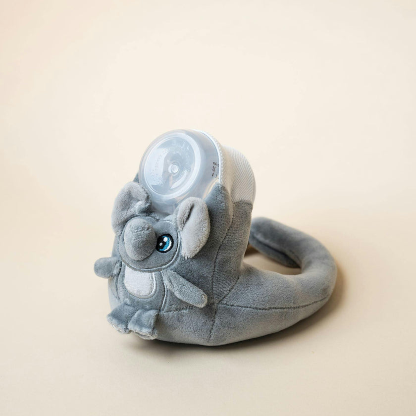 Baby Bottle Pillow Holder For Parents - Elephant