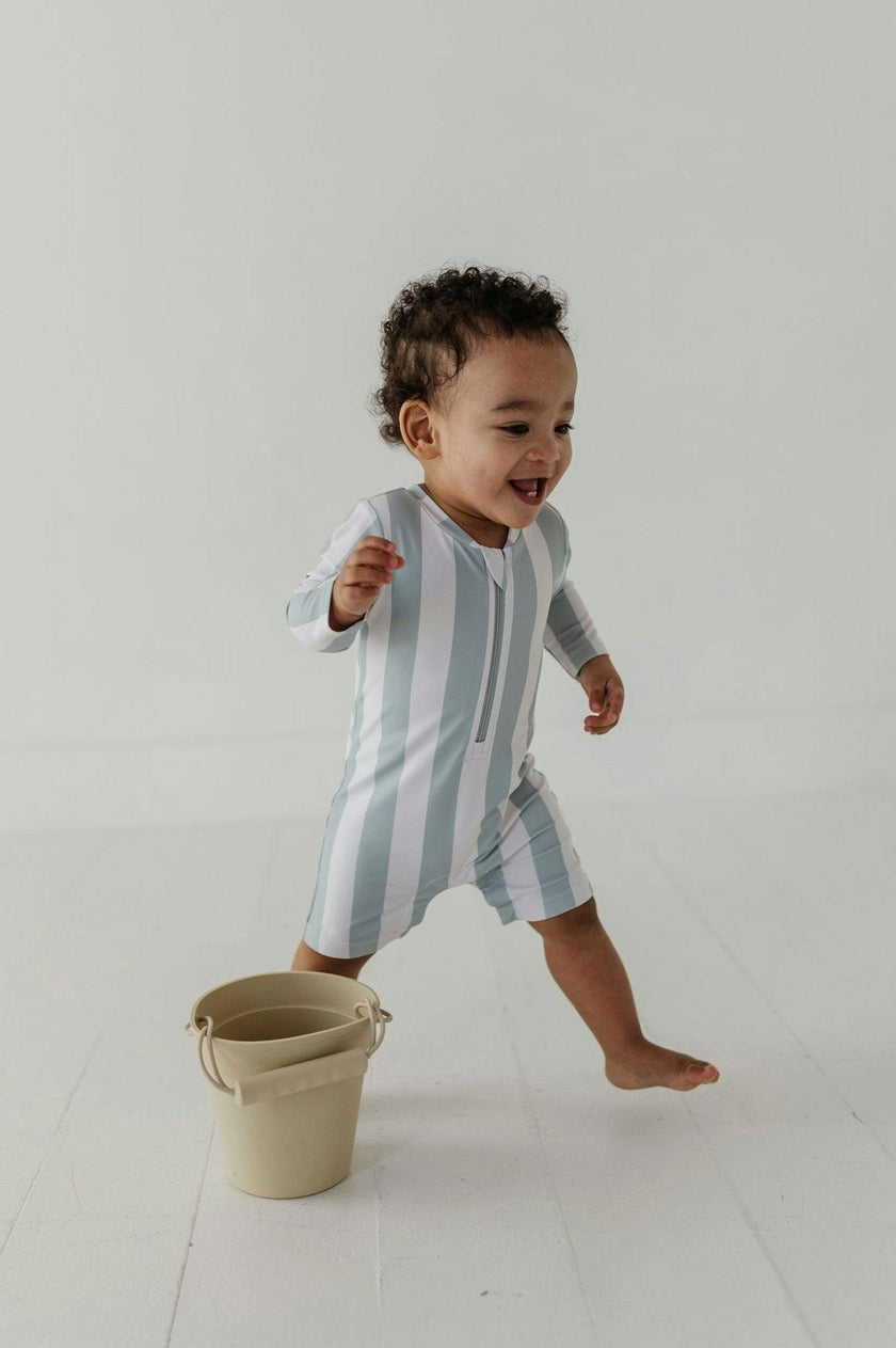 Baby One-Piece Rash Guard Swimsuit