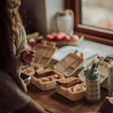 3 Compartment Leakproof Lunchbox | Sienna Gingham