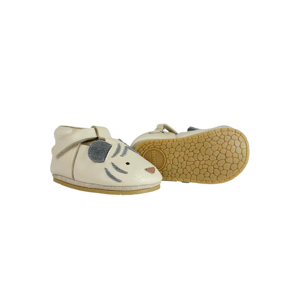 Spark Special Shoes | White Tiger | Cream Leather