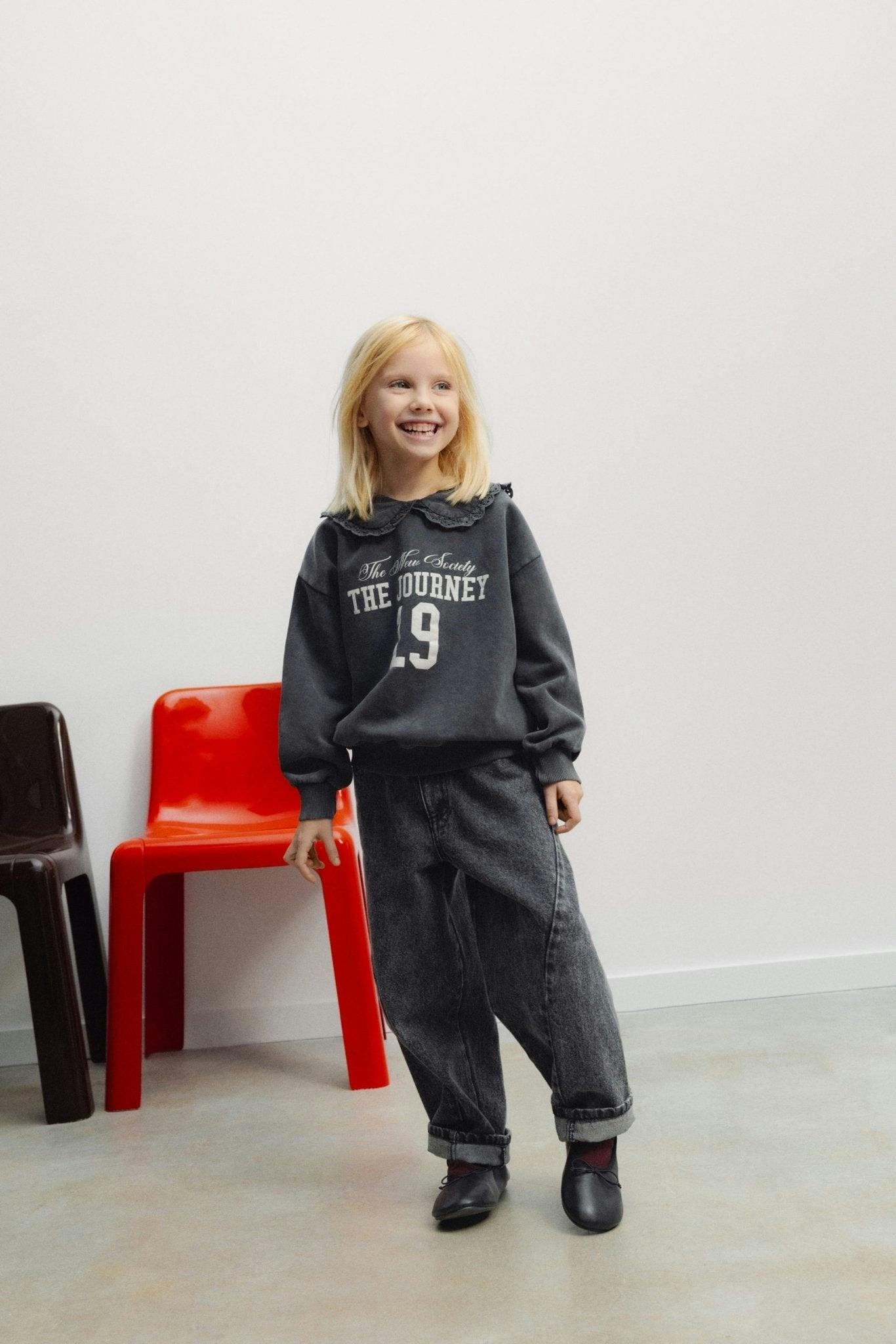 TNS  Denim Twist Trouser