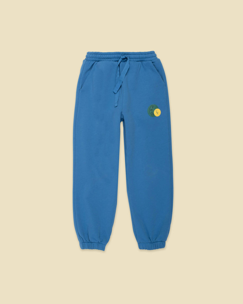 Organic Weekend Jogger in Blue Note