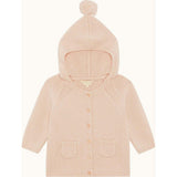 Bo Cable Knit Pram Cardigan - Pink