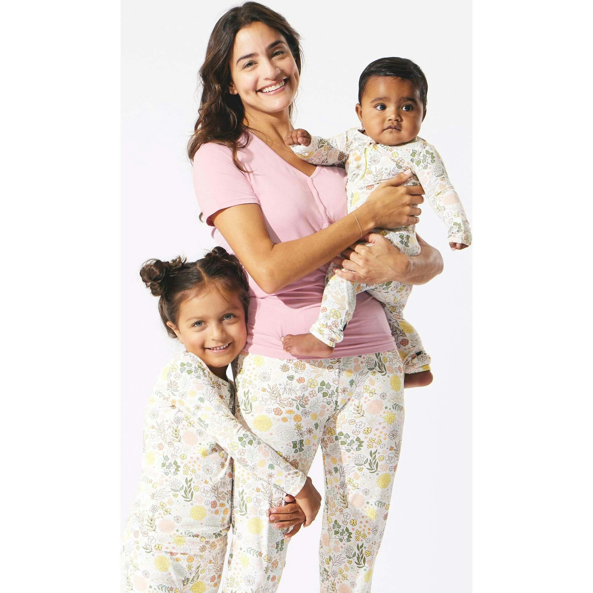 Fall Floral Bamboo Women's Pajama Set