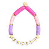 Girls Soccer Bracelet
