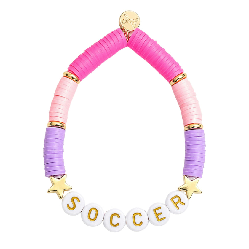 Girls Soccer Bracelet