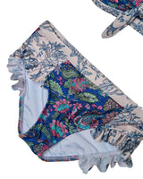 Girls 3 Piece Swim Set (River Print)