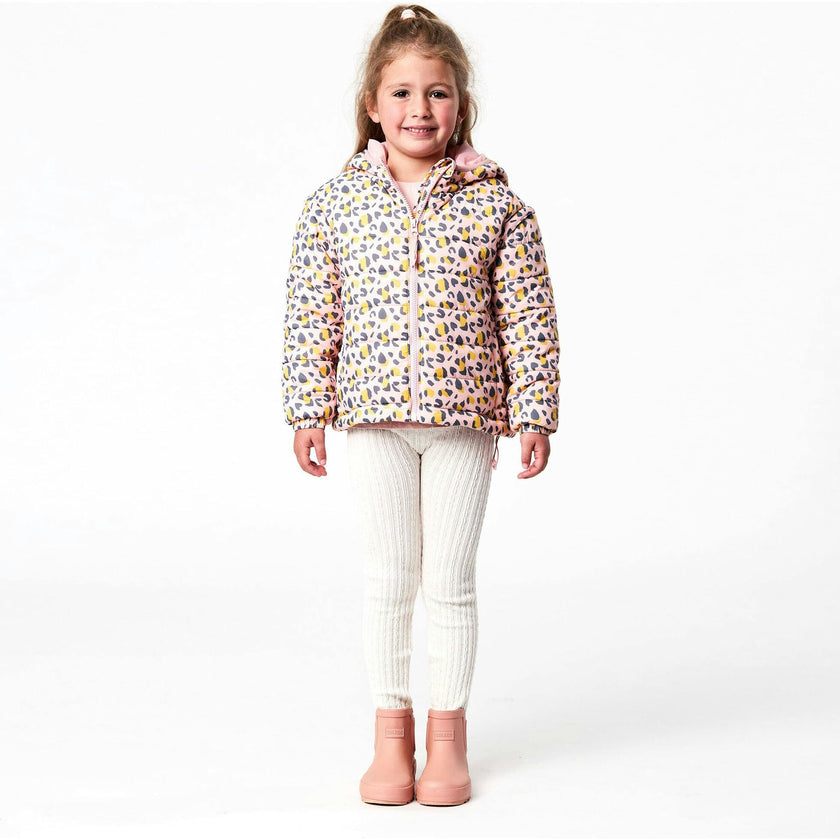 Leopard Love 2 in 1 Puffer Jacket