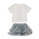 Gray Bunny Tulle Set