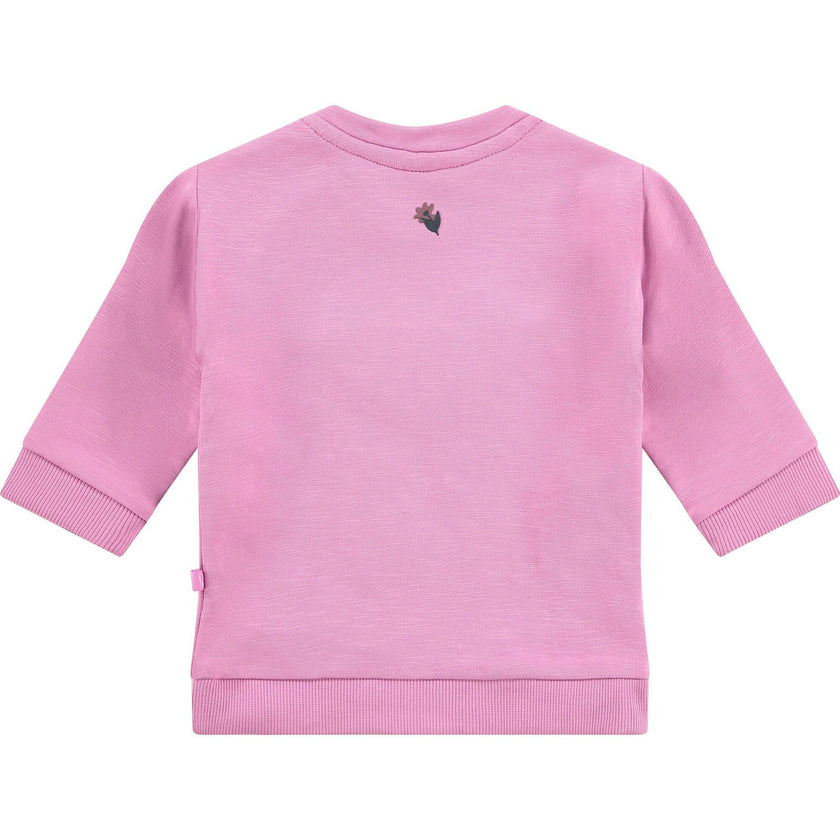 Heart Embroidered Sweatshirt