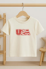 USA Organic Cotton Short Sleeve Toddler T-Shirt