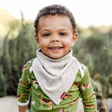 Bumblebee Bamboo Three-Layer Kerchief Bib