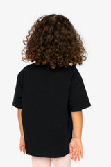 Heavy Jersey Wide Short Sleeve T-Shirt Black