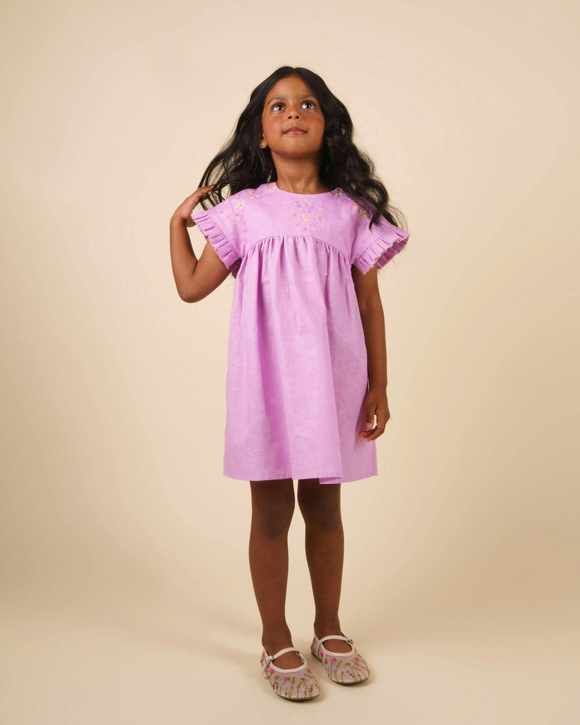 Lila Dress - Lilac