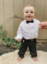 Small Velvet Bow Tie