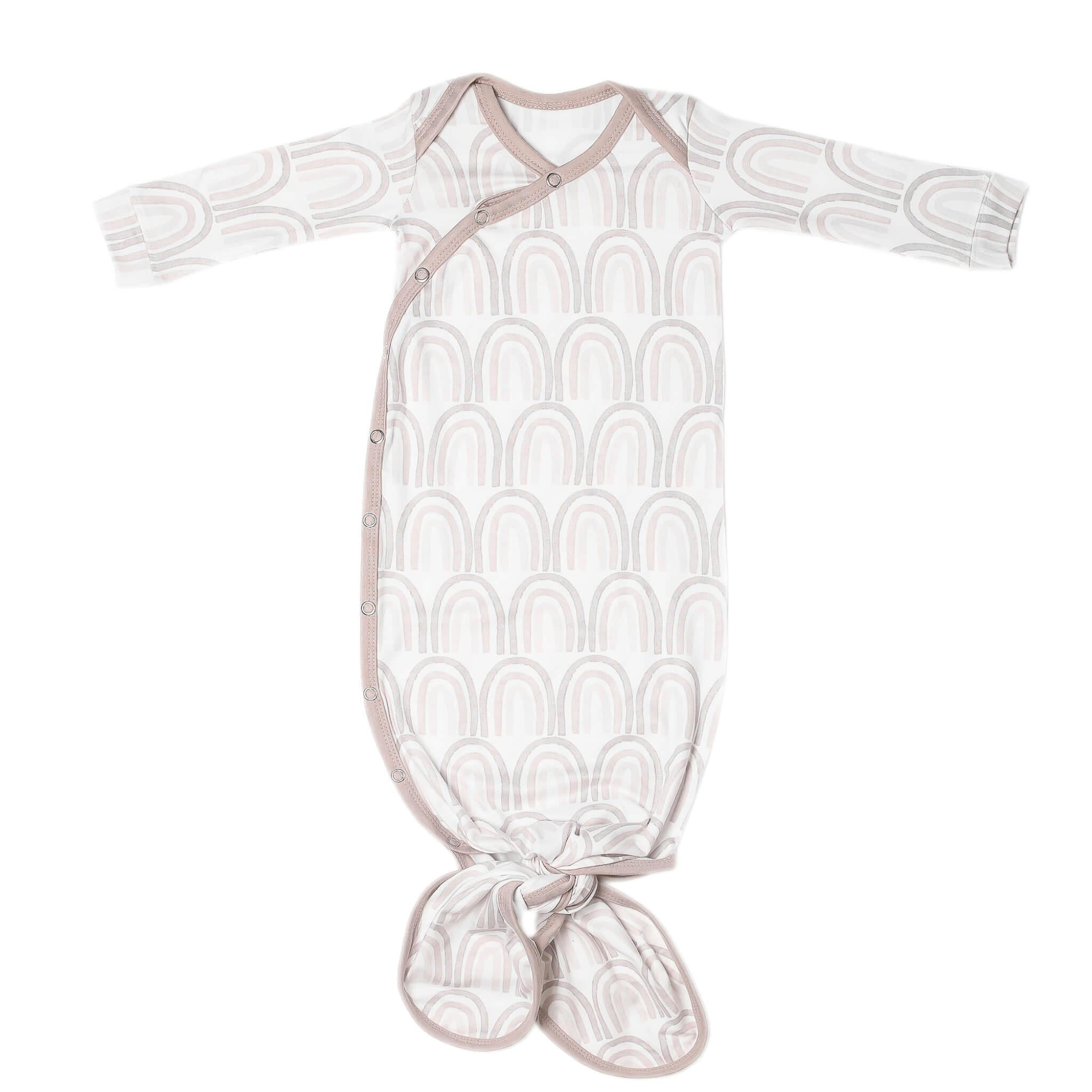 Newborn Knotted Gown - Bliss
