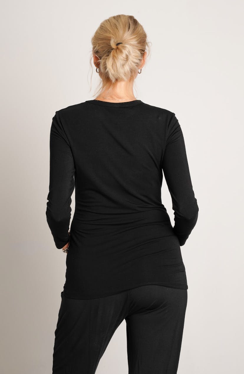 Liv Long Sleeve Crew Neck Tee