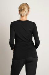 Liv Long Sleeve Maternity Crew Neck Tee