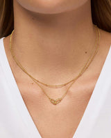 Gold Pendant Necklace - Juniper