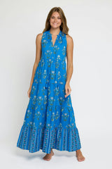 Claudia Maxi Dress in Party on Prairie